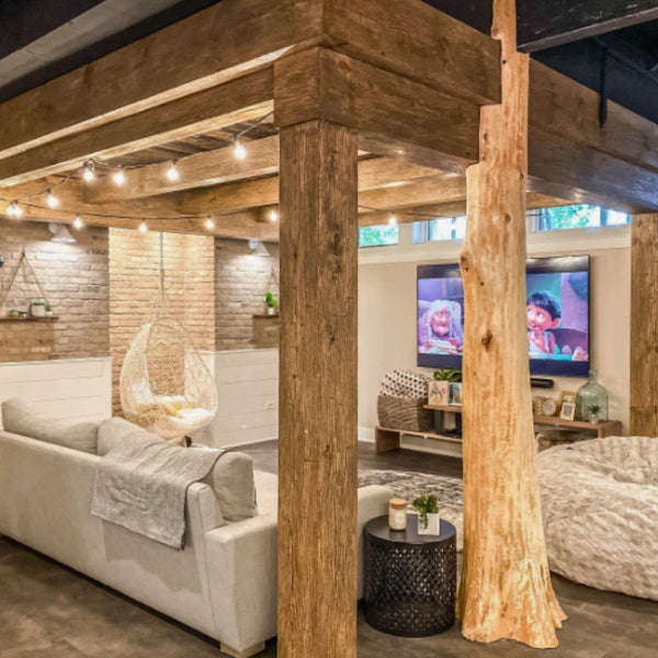 Reclaimed Barn Beam Mantels and Posts
