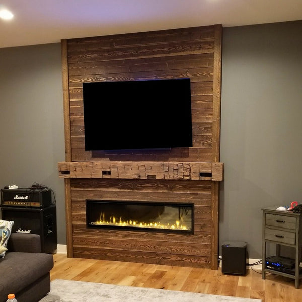 Reclaimed Barn Beam Mantels and Posts