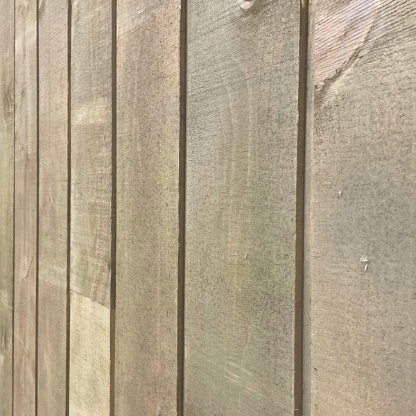 an example of channel rustic siding.