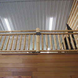 Double Top Rail offers extensive safety.