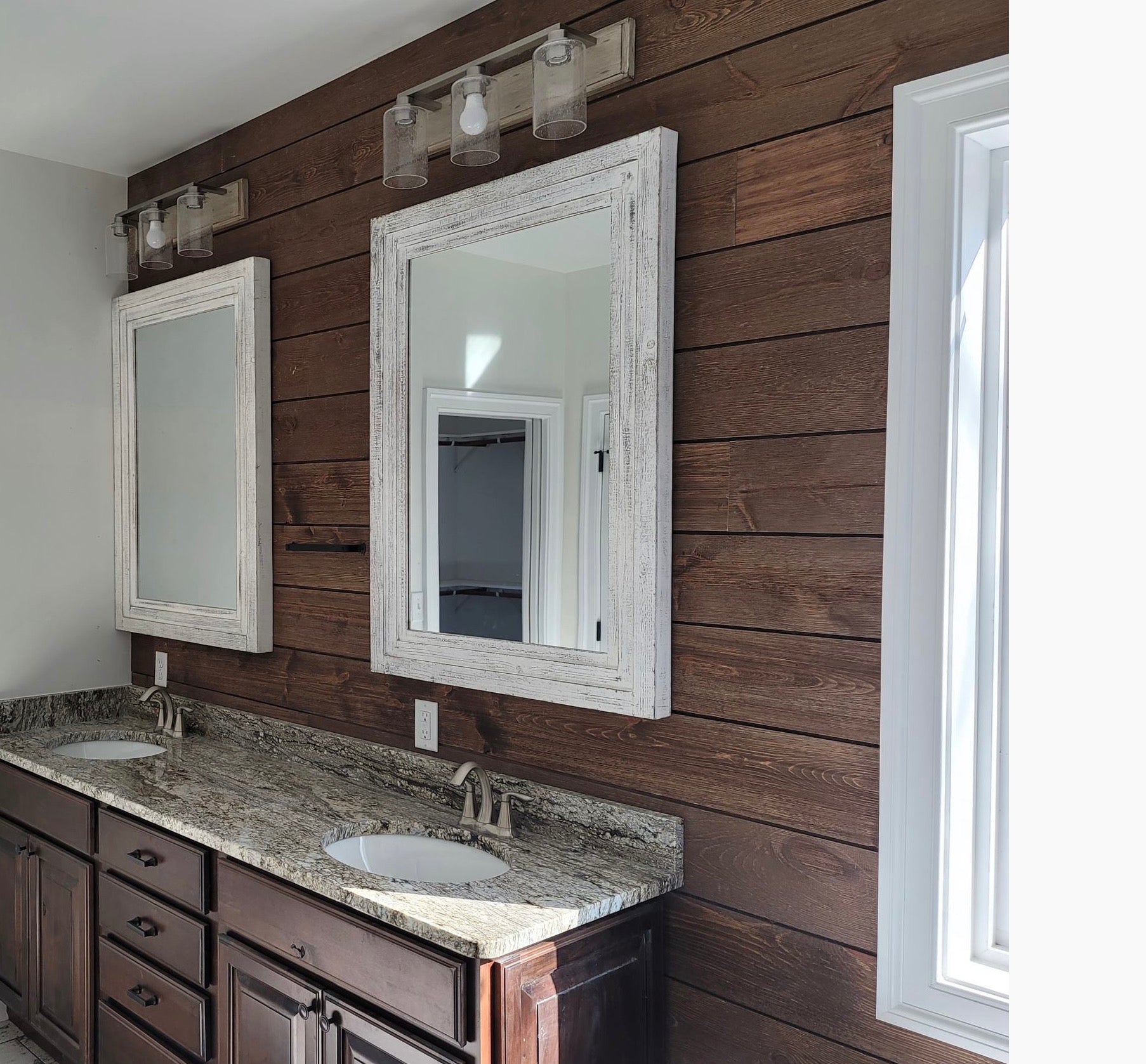 White Pine Nickel Gap Pre-finished - Driftwood - Homestead Timbers