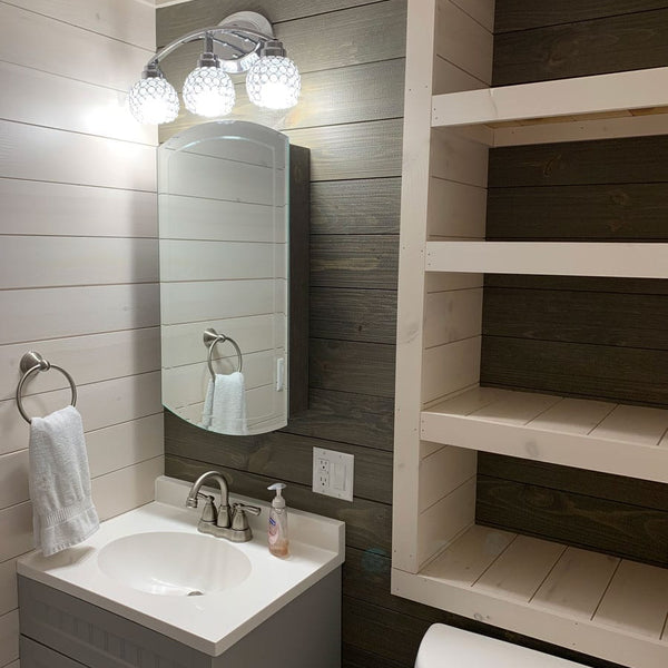 White Pine T&G Paneling Pre-finished - Driftwood - Homestead Timbers