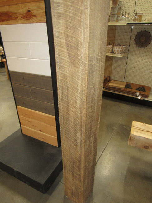 Real Barn Wood Column Wrap