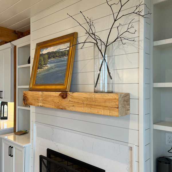 Reclaimed Barn Beam Mantels and Posts