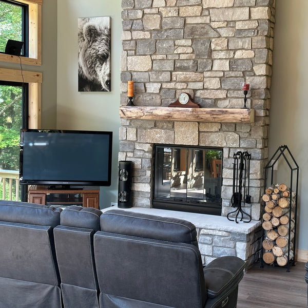 Reclaimed Barn Beam Mantels and Posts