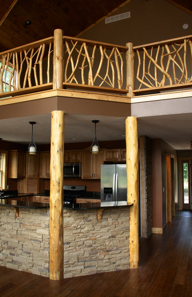 White Cedar Hollow Posts Wraps for 4x4 to 6x6 | Homestead Timbers ...