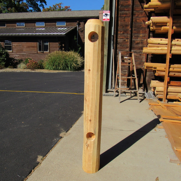 Line Posts are the middle post in between an end post and a corner post.