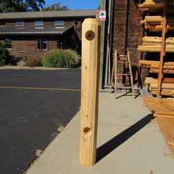 Line Posts are the middle post in between an end post and a corner post.