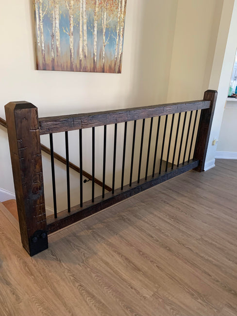 Old Handle Railing Frame Old Wood Railing Brown Wooden Frame Railing At ₹ 1500/feet In