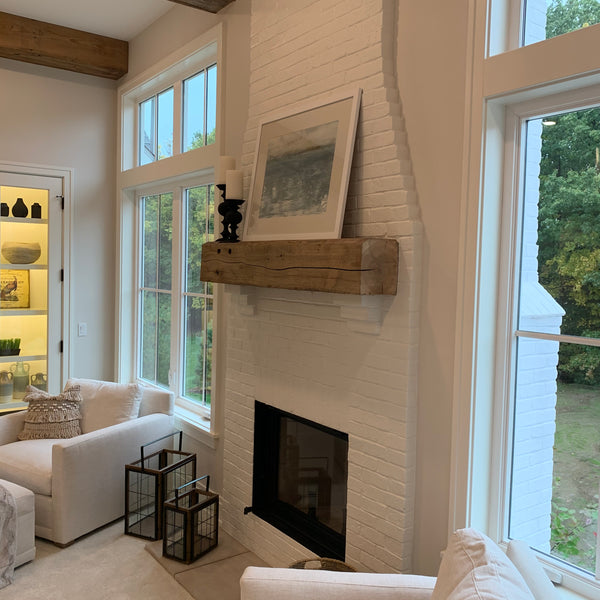 Reclaimed Barn Beam Mantels and Posts