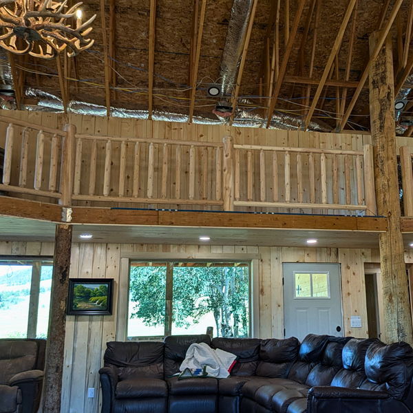 3" x 8' Cedar Rail