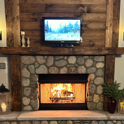 Pine Old Wood Surfaced Beams and Posts