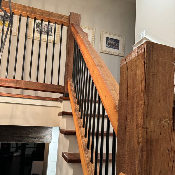 Rustic Stairway Railings