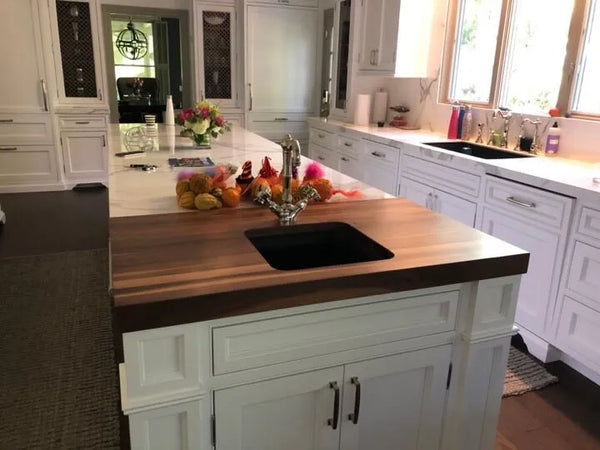 Walnut_Island_Accent_CounterTop - Homestead Timbers