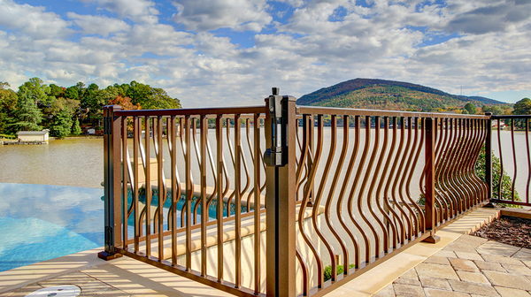 Westbury Aluminum Railing - Homestead Timbers