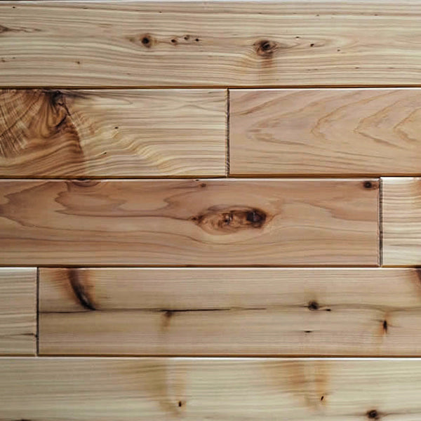 Western Red Cedar is a striking material that offers a touch of rustic and a blend of a red in the mix. Available at Homestead Timbers