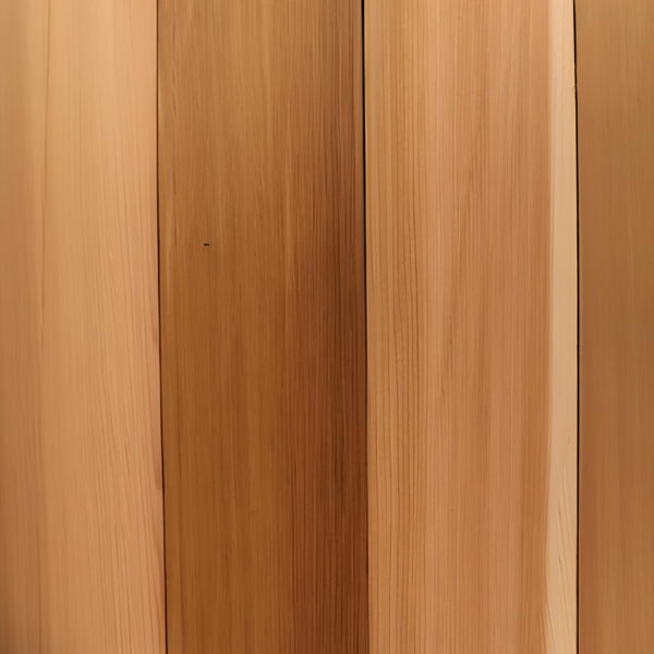 1 x 6 Engineered Clear Vertical Grain Western Red Cedar Paneling - Homestead Timbers