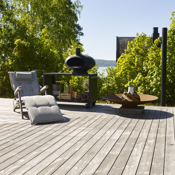 Kebony Radiata Pine Decking Step Clip, One Sided