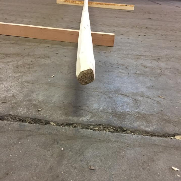 white cedar hand railing