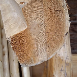 Solid Vertical Corners White Cedar