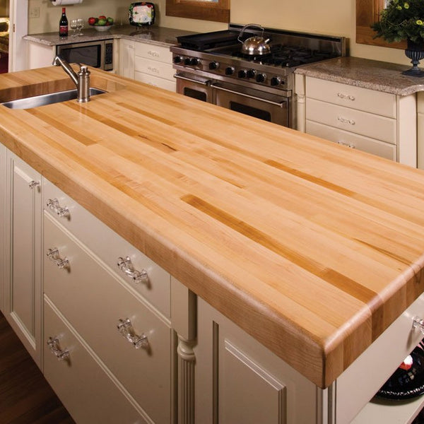Classic butcher block countertop - Homestead Timbers
