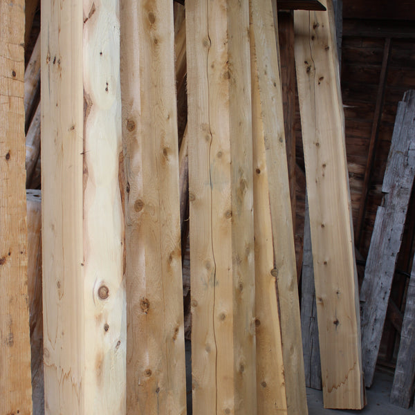 Rough Sawn Cedar Beam - White Cedar