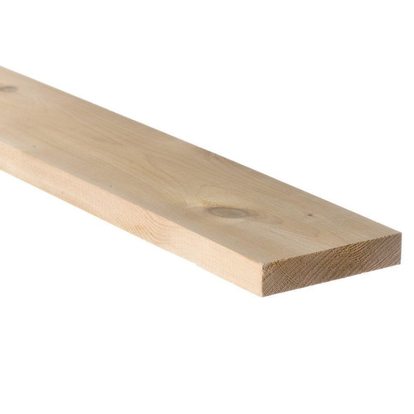 White cedar trim unfinished 1x4 and 1x6