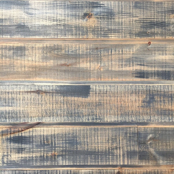An example piece of channel rustic siding. 