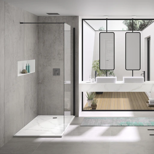 Dekton Ultra-compact solid Surfaces bathroom cladding - Homestead Timbers