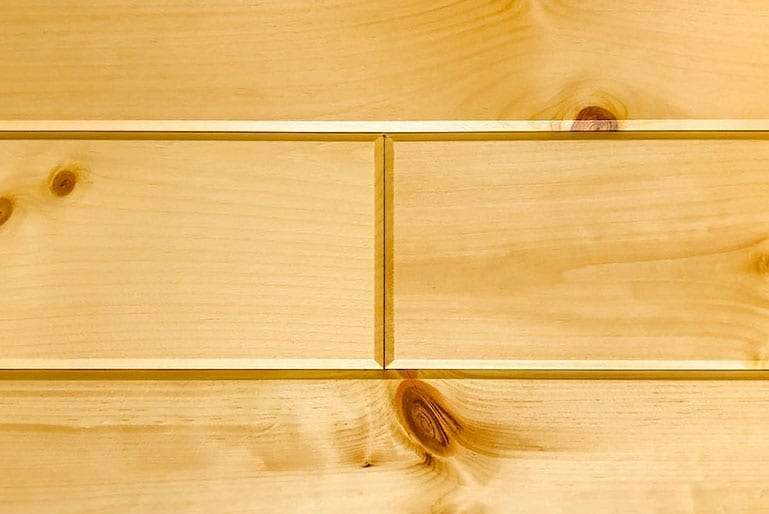 White Pine T&G Sample Box - Homestead Timbers