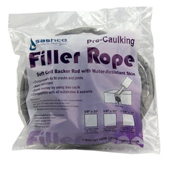 A display of pre caulking Filler Rope. 