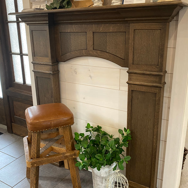 Custom Mill-work Mantel with Surround