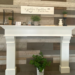 Custom Mill-work Mantel with Surround
