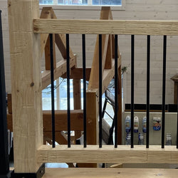 Old Wood Surface Railing