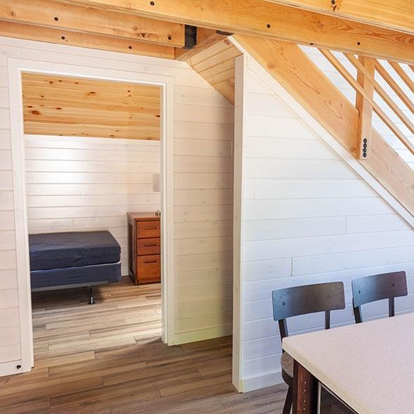 White wash pine trim