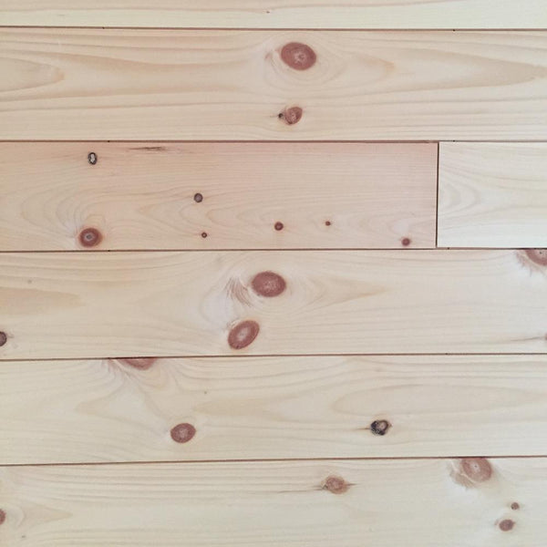 White Pine 1x8 Nickel Gap unfinished 