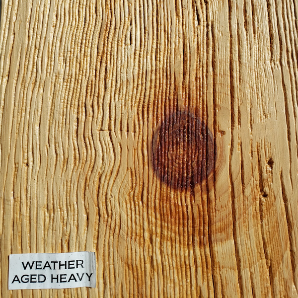 Weather aged heavy old wood surfacing 