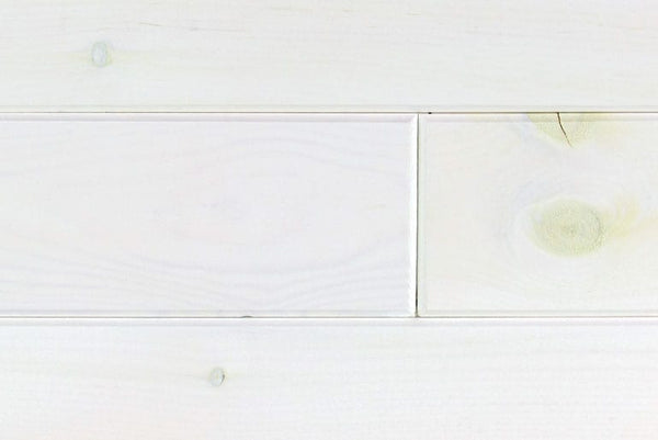 White Pine T&G Paneling Pre-finished - Whitewash - Homestead Timbers