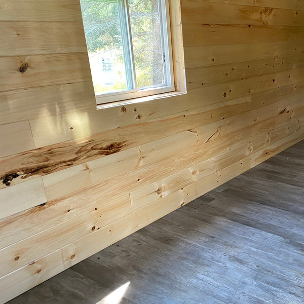 For those seeking a budget option, our Rustic T&G Pine provides the perfect balance of price and appearance. Rustic Grade Tongue and Groove Pine - Unfinished